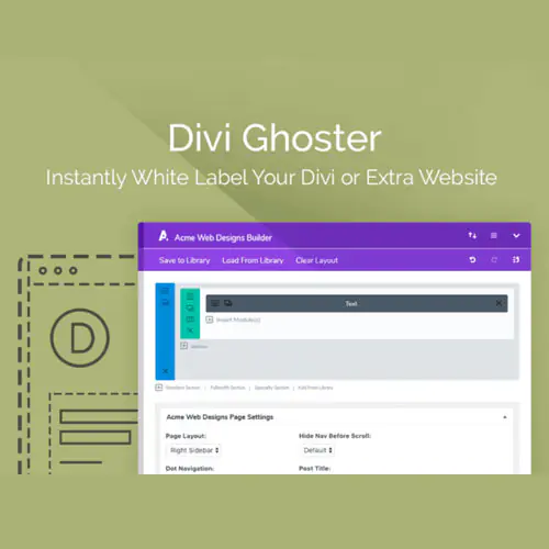 AGS: Divi Ghoster | WP TOOL MART