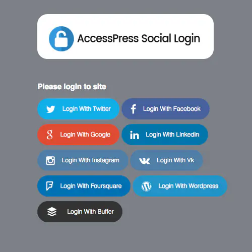 AccessPress Social Login | WP TOOL MART