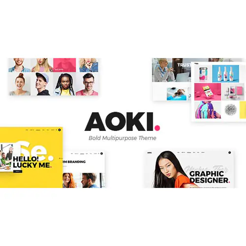 Aoki – Creative Design Agency Theme | WP TOOL MART