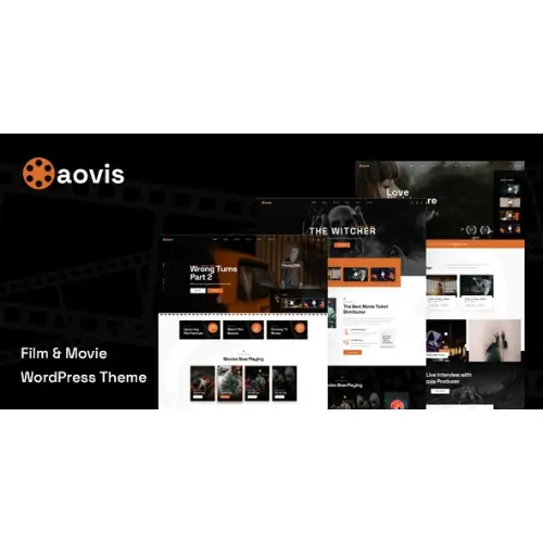 Aovis – Booking Movie Tickets WordPress Theme | WP TOOL MART