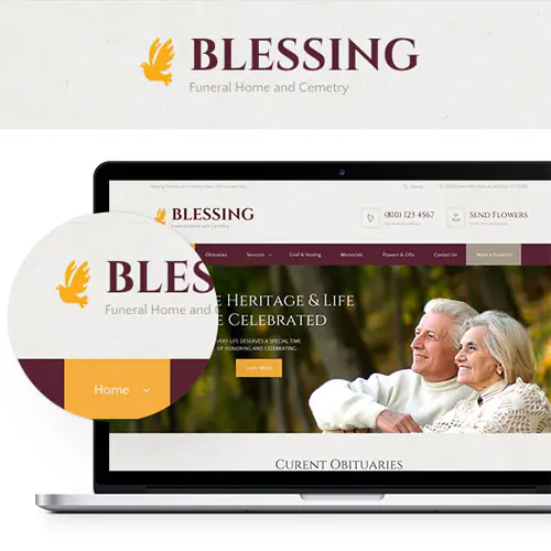 Blessing | Funeral Home WordPress Theme | WP TOOL MART