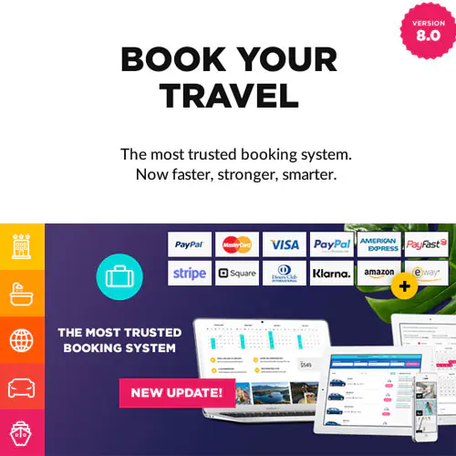 Book Your Travel – Online Booking WordPress Theme | WP TOOL MART
