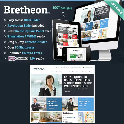 Bretheon WordPress Theme | WP TOOL MART