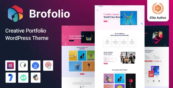 Brofolio – Creative Portfolio WordPress Theme | WP TOOL MART