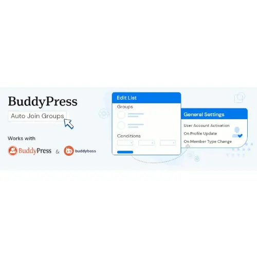 BuddyPress Auto Join Groups | WP TOOL MART