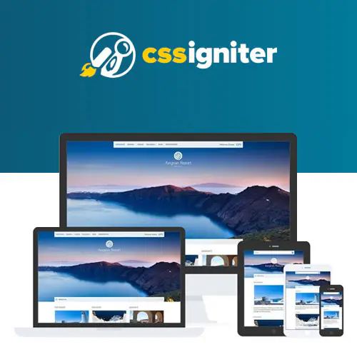 CSS Igniter Aegean Resort WordPress Theme | WP TOOL MART