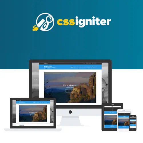 CSS Igniter El Greco WordPress Theme | WP TOOL MART
