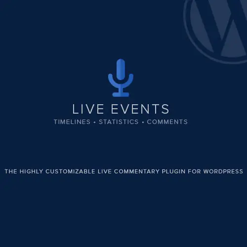 CodeCanyon – Live Events | WP TOOL MART