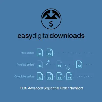 Easy Digital Downloads Advanced Sequential Order Numbers | WP TOOL MART