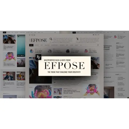 Efpose – Multipurpose Blog and Newspaper Theme | WP TOOL MART