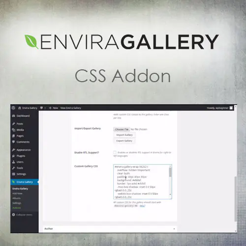 Envira Gallery – CSS Addon | WP TOOL MART