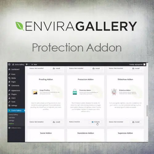 Envira Gallery – Protection Addon | WP TOOL MART