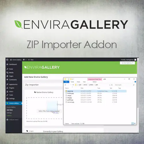 Envira Gallery – ZIP Importer Addon | WP TOOL MART