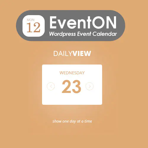 EventOn Daily View | WP TOOL MART