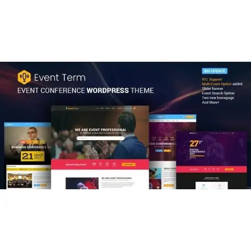 Event Term- Multiple Conference WordPress Theme | WP TOOL MART