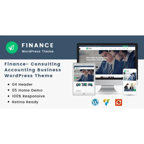 Finance – Consulting, Accounting WordPress Theme | WP TOOL MART