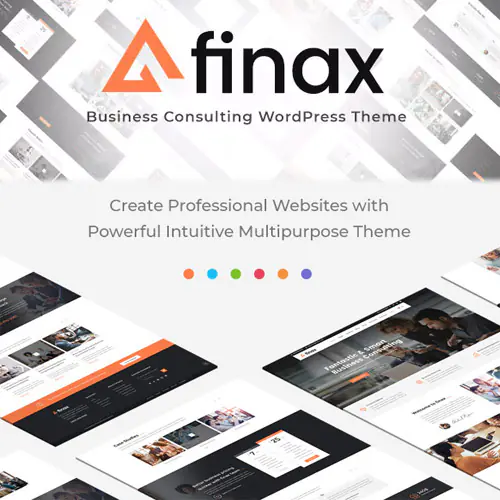 Finax | Responsive Business Consulting WordPress Theme | WP TOOL MART