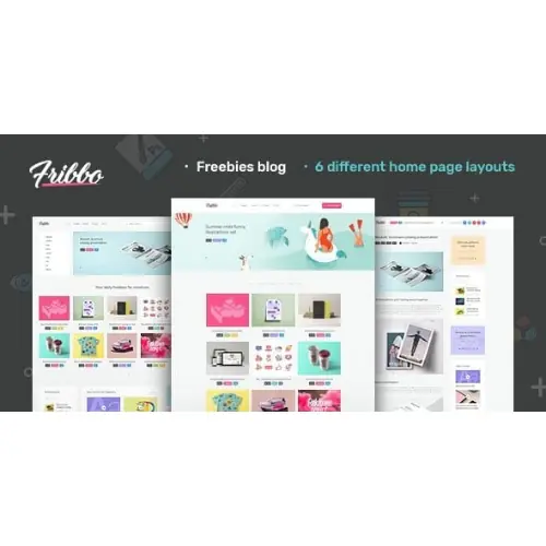 Fribbo – Freebies Blog WordPress Theme | WP TOOL MART