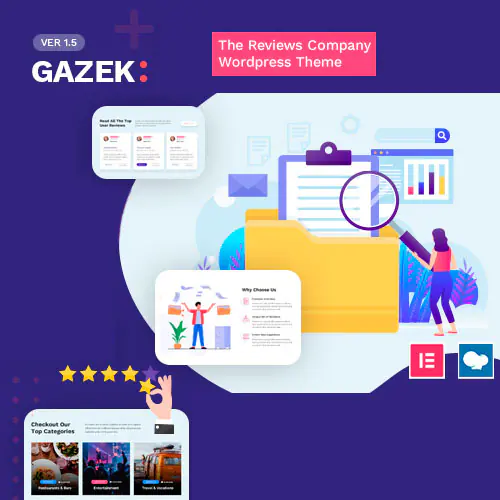 Gazek – Review WordPress Theme | WP TOOL MART