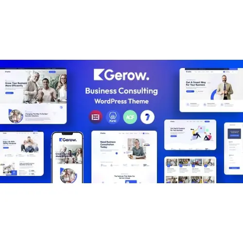 Gerow – Business Consulting WordPress Theme | WP TOOL MART