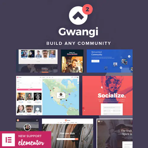 Gwangi – PRO Multi-Purpose Membership, Social Network & BuddyPress Community Theme | WP TOOL MART