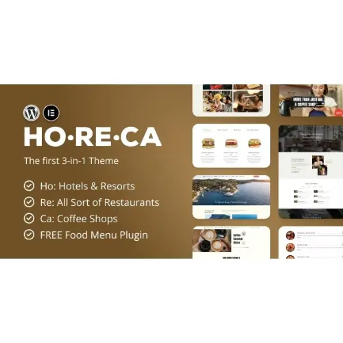 HoReCa Hospitality Industry Theme | WP TOOL MART