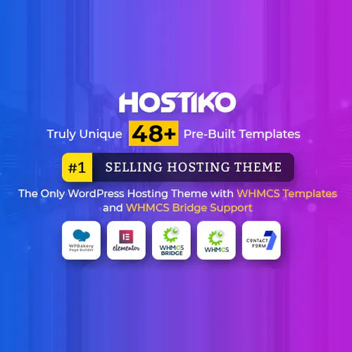Hostiko WordPress WHMCS Hosting Theme | WP TOOL MART