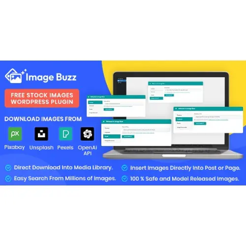 Image Buzz – Free Stock Images WordPress Plugin | WP TOOL MART