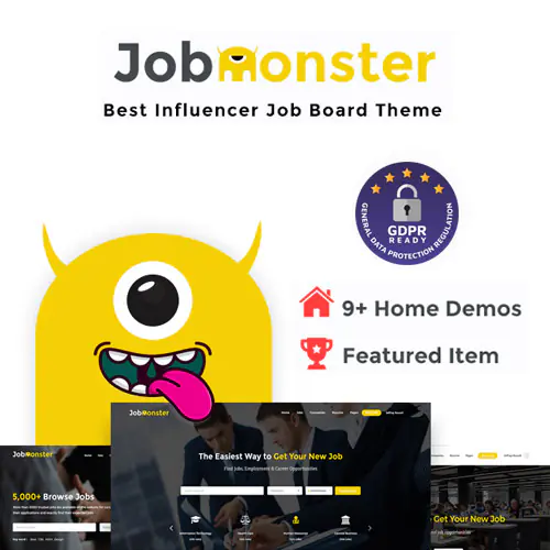 Jobmonster – Job Board WordPress Theme | WP TOOL MART