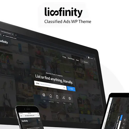 Lisfinity – Classified Ads WordPress Theme | WP TOOL MART