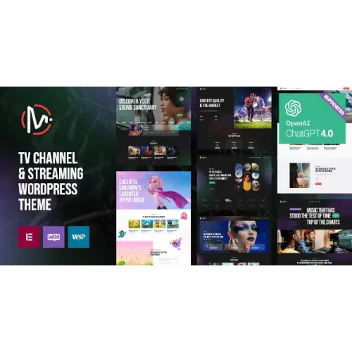 MediaFlex – TV Channel & Streaming WordPress Theme | WP TOOL MART