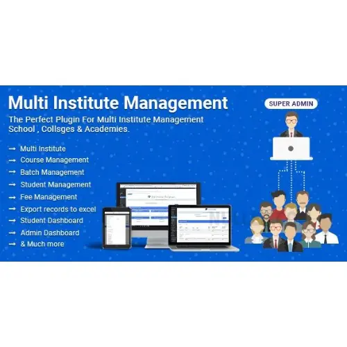Multi Institute Management | WP TOOL MART