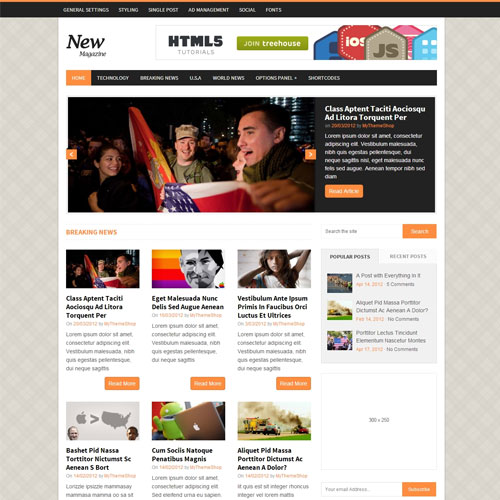 MyThemeShop Newsmag WordPress Theme | WP TOOL MART
