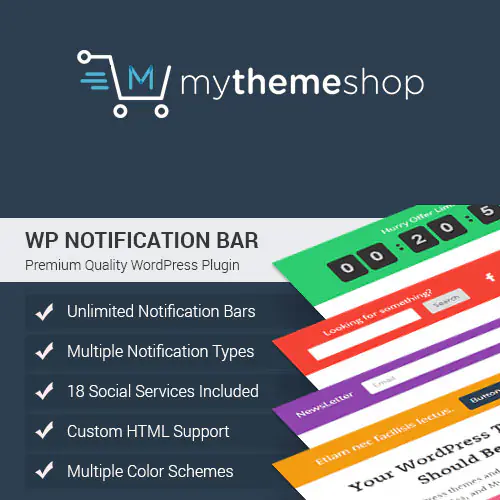 MyThemeShop WP Notification Bar Pro | WP TOOL MART