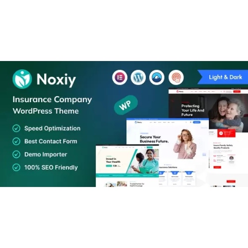 Noxiy – Insurance Company WordPress Theme | WP TOOL MART