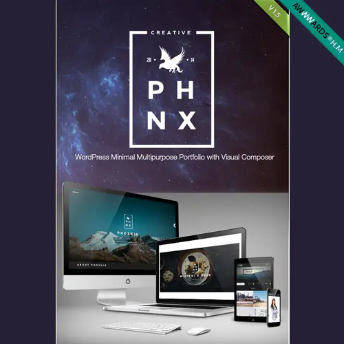 Phoenix – WordPress Minimal Multipurpose Portfolio with Visual Composer | WP TOOL MART
