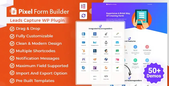 Pixel - Form Builder and Leads Capture WordPress Plugin | WP TOOL MART