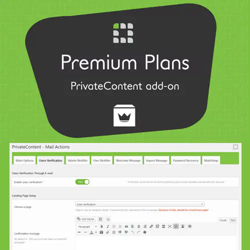 PrivateContent – Premium Plans Add-on | WP TOOL MART