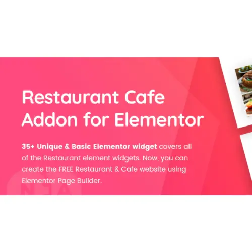 Restaurant & Cafe Addon for Elementor | WP TOOL MART