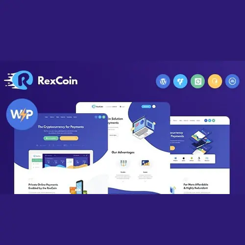RexCoin | A Multi-Purpose Cryptocurrency & Coin ICO WordPress Theme | WP TOOL MART