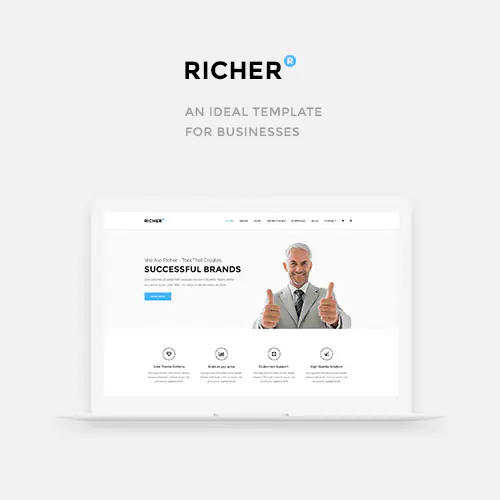 Richer – Responsive Multi-Purpose Theme | WP TOOL MART