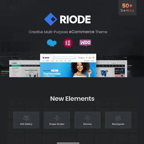 Riode | Multi-Purpose WooCommerce Theme | WP TOOL MART