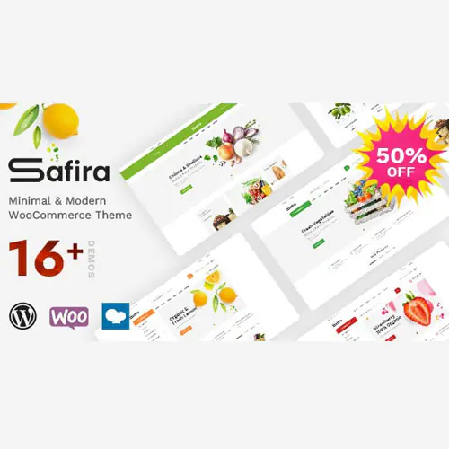 Safira – Food & Organic WooCommerce WordPress Theme | WP TOOL MART