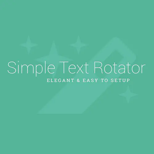 Simple Text Rotator WordPress Plugin | WP TOOL MART