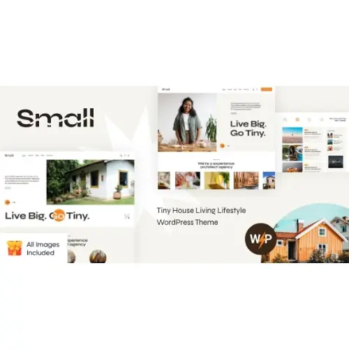 Small – Tiny House Living Lifestyle WordPress Theme | WP TOOL MART