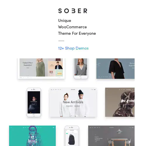 Sober – WooCommerce WordPress Theme | WP TOOL MART