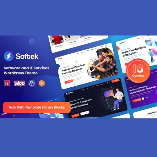 Softek – Software & IT Solutions WordPress Theme | WP TOOL MART