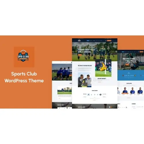 SpoClub – Sports Club WordPress Theme | WP TOOL MART