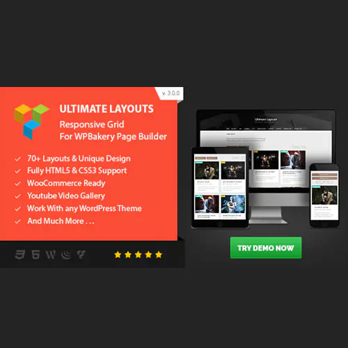 Ultimate Layouts – Responsive Grid & Youtube Video Gallery – Addon For WPBakery Page Builder | WP TOOL MART