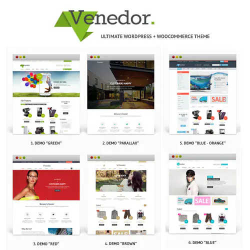 Venedor – WordPress + WooCommerce Theme | WP TOOL MART
